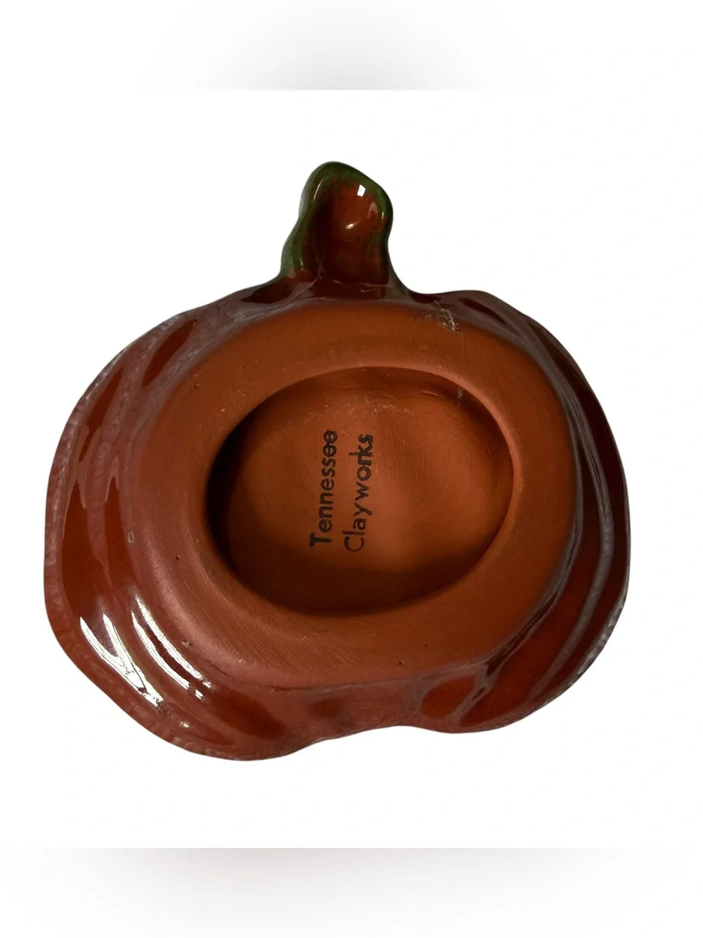 Tennessee Clayworks Pumpkin Pottery Trinket Dish